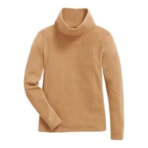 DUDLEY STEPHENS GREENPOINT TURTLENECK- CAMEL- XS